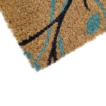 Shadow leaves Coir Doormat