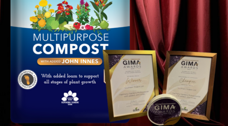 Southern Trident Wins Big at GIMA Awards with Harmony Gardens, the UK’s Only Carbon Neutral and Top-Performing Peat-Free Growing Media Range